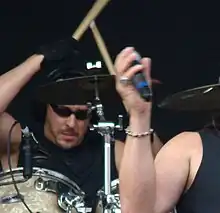 Rockenfield performing with Queensrÿche in 2009