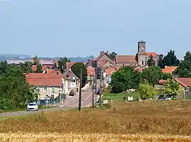 A general view of Rocourt-Saint-Martin