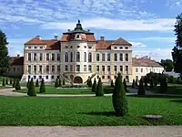 General view of the Rogalin Palace