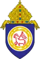 The Agnus Dei on the coat of arms of the Roman Catholic Diocese of Chengdu