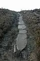 Roman road on Harden Moor in Keighley, West Yorkshire