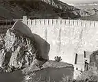 The original Theodore Roosevelt Dam in Arizona