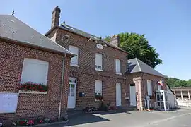 The town hall in Rosay