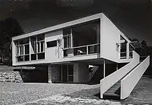 Rose Seidler House in the northern Sydney suburb of Wahroonga, New South Wales. Completed 1950.