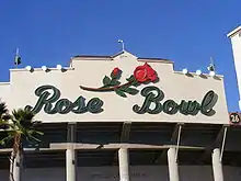 Rose Bowl Stadium in Pasadena, California