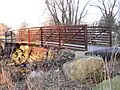 Bridge over Sandy Run in Roslyn Park.