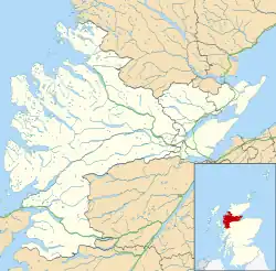 Muir of Ord is located in Ross and Cromarty