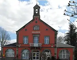 The town hall in Rossfeld