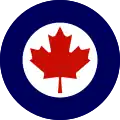 Roundel used 1965–1968, and used by Air Command/current RCAF