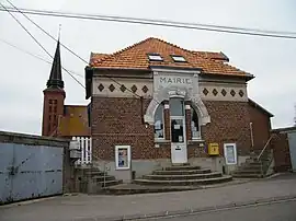 The town hall in Rouy-le-Grand