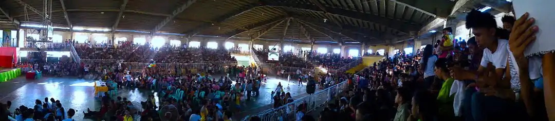 Panorama of Jose Panganiban's Social Center