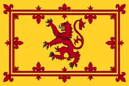 "The Lion Rampant": the banner of the King of Scots