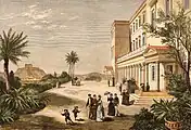 The Old Royal Palace in 1877