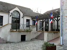 The town hall in Rubelles