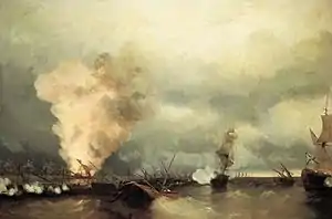 The Battle of Vyborg Bay in 1790 (1846)