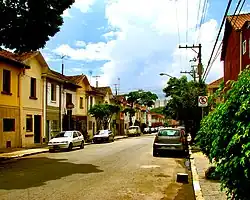 A typical scene in Mooca: houses first built by immigrants in early 1900s are home to many still today.