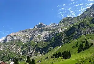 Säntis from Schwägalp