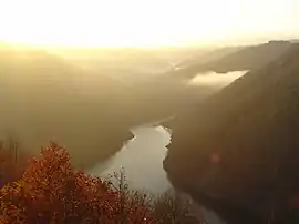 The Dordogne from Gratte Bruyère viewpoint