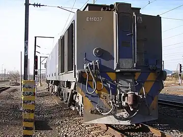 Rear view of no. 11-027, Vryheid, 15 August 2007