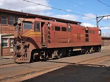 No. E888 at Ladysmith, Natal, 5 August 2007