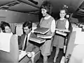 Scandinavian Airlines flight attendants in the 1960s