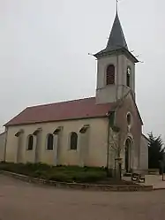 The church in Saussy