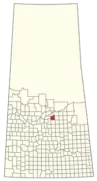 Location of the RM of Invergordon No. 430 in Saskatchewan