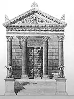 Reconstruction of Jupiter's Temple (St. John's Church).