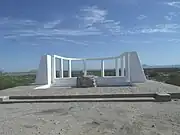 The Gila River War Relocation Center was an internment camp built by the War Relocation Authority (WRA) for the internment of Japanese Americans during the Second World War.  The Gila River War Relocation Memorial is located at Indian Route 24, Sacaton, Az.