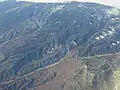 Aerial View of the Sacramento Mountains.