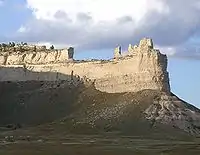 Saddle Rock in Scotts Bluff National Monument