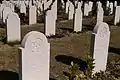 Headstones of Dutch soldiers at Sai Wan War Cemetery