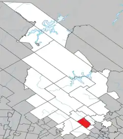 Location within Matawinie RCM