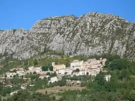 A general view of the village