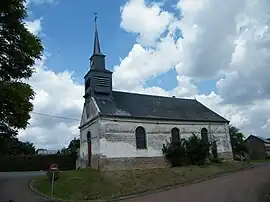 The church in Saint-Aubin-Montenoy