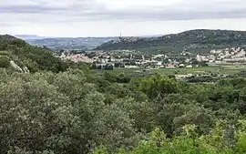 A general view of Saint-Bonnet-du-Gard