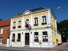 The town hall of Saint-Folquin