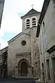 facade of the church of Saint-Genies