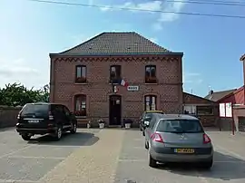 The town hall of Saint-Hilaire-Cottes