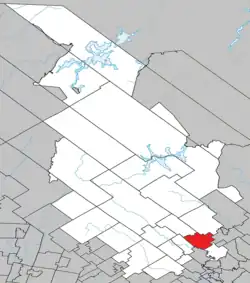 Location within Matawinie RCM