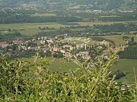 Saint-Jean-en-Royans seen from the east