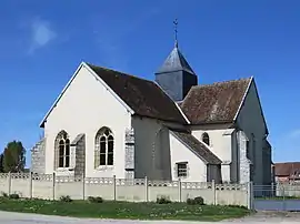 The church in Saint-Loup