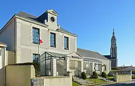 The town hall in Saint-Lumine-de-Coutais