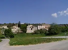 A general view of the village of Saint-Martin-les-Eaux