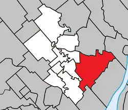 Location within Joliette RCM.