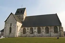 The church in Saint-Vigor-d'Ymonville