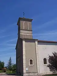 The church in Saint-Didier-en-Bresse