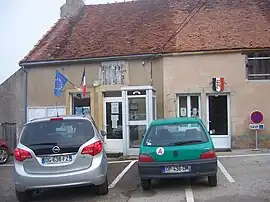 The town hall in Saint-Privé