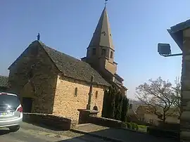 The church in Saint-Vérand