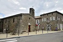 The church and town hall